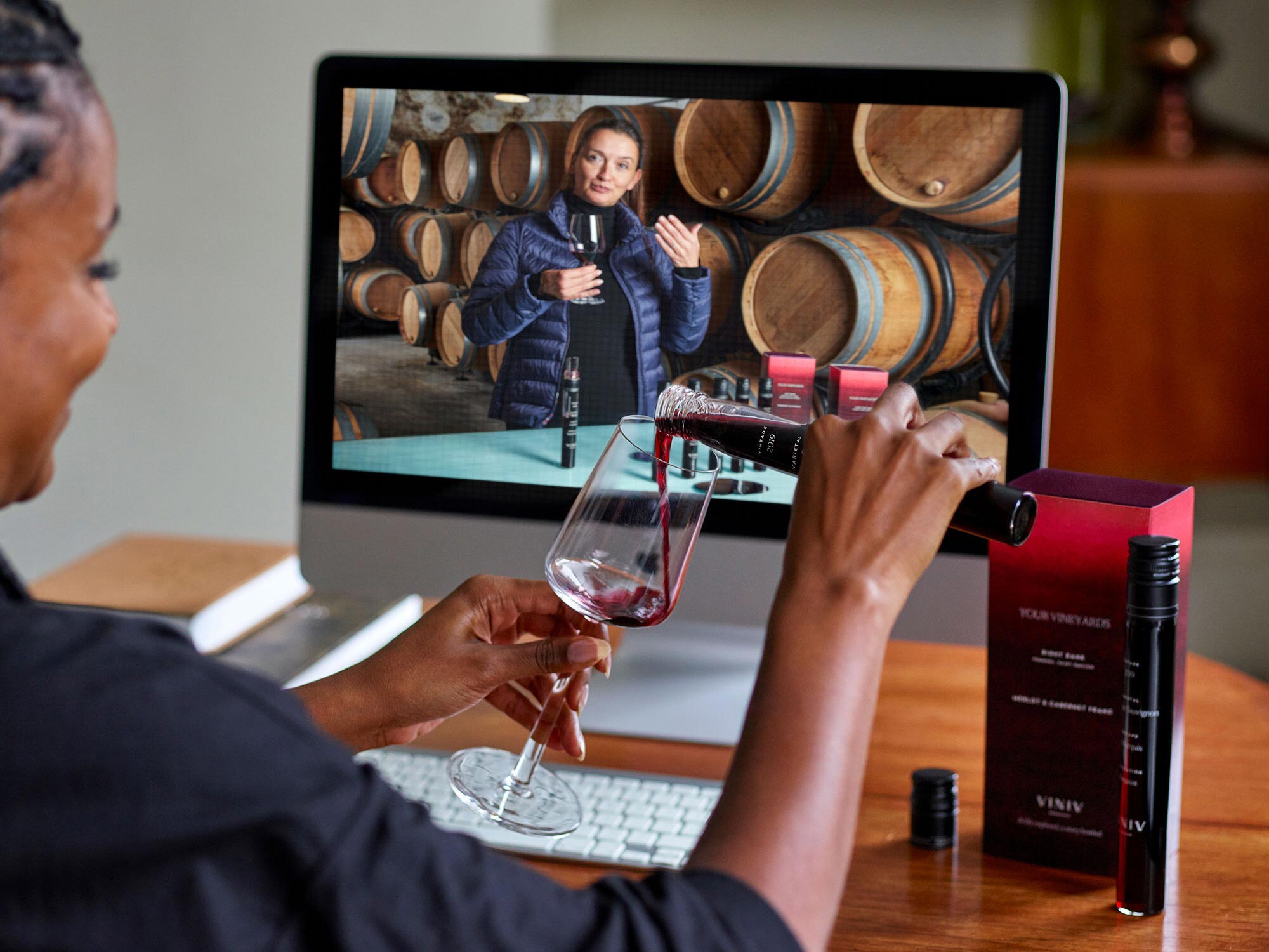 create your wine with expert on live